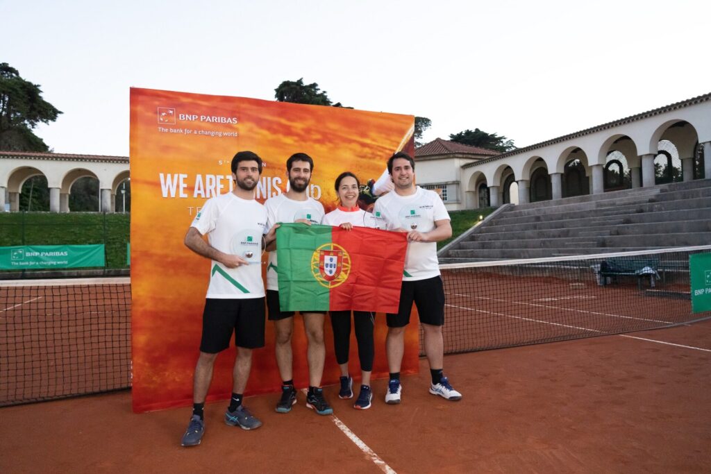 We Are Tennis Cup hosted by BNP Paribas allows winners to play at