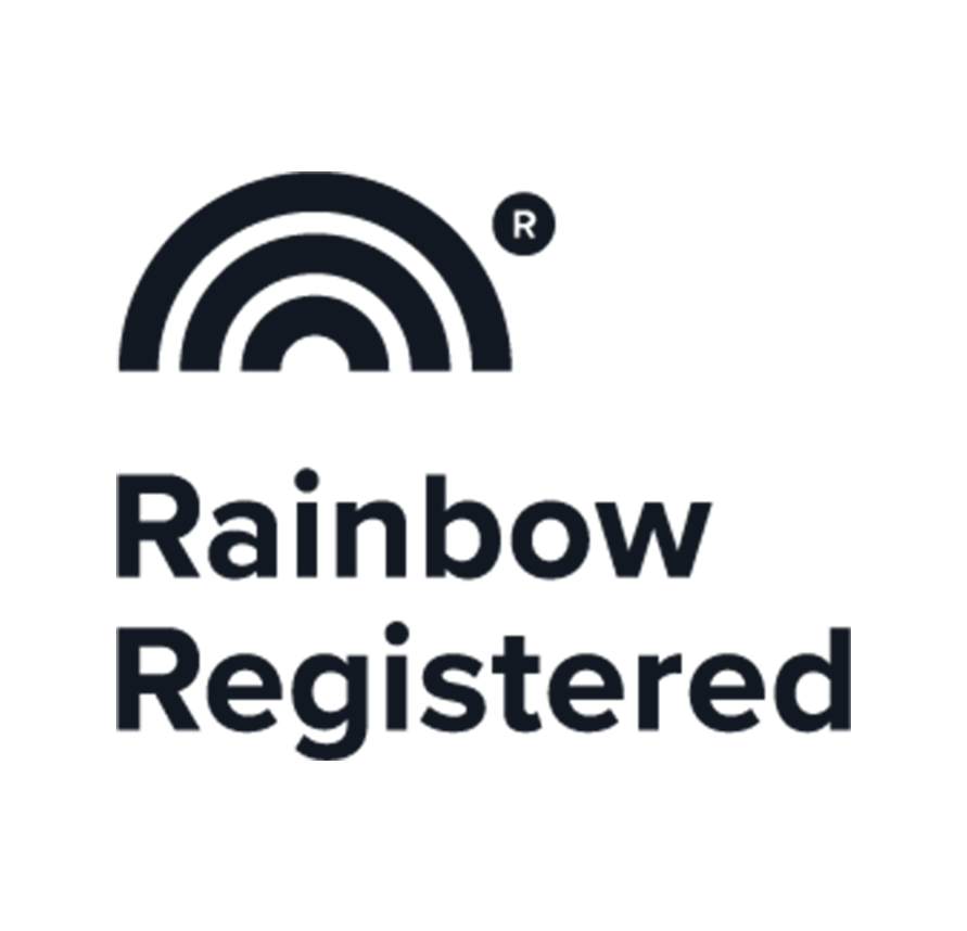 Logo Rainbow-Registered Certification